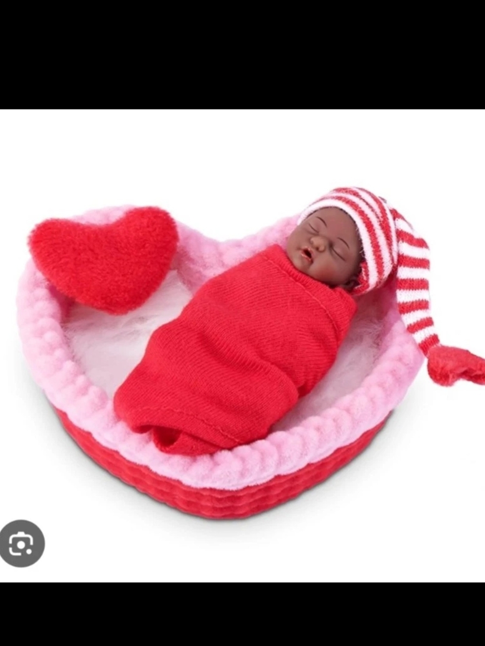 Zuru My Mini Baby Sweet Hearts Collection - Swaddled Baby With Heart Bed